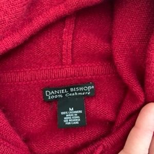 Daniel Bishop Women's cashmere zip hoodie size M